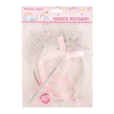 Load image into Gallery viewer, 3 Pack Princess Tiara Wand &amp; Necklace
