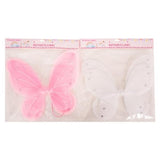 Load image into Gallery viewer, 2 Layer White Or Pink Butterfly Wings
