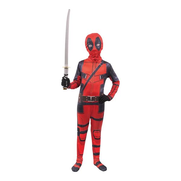 Superhero Deadpool Boys Costume - 9 - 10 Years