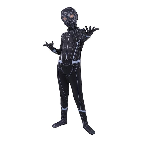Dark Spiderman Boys Costume - 9 - 10 Years