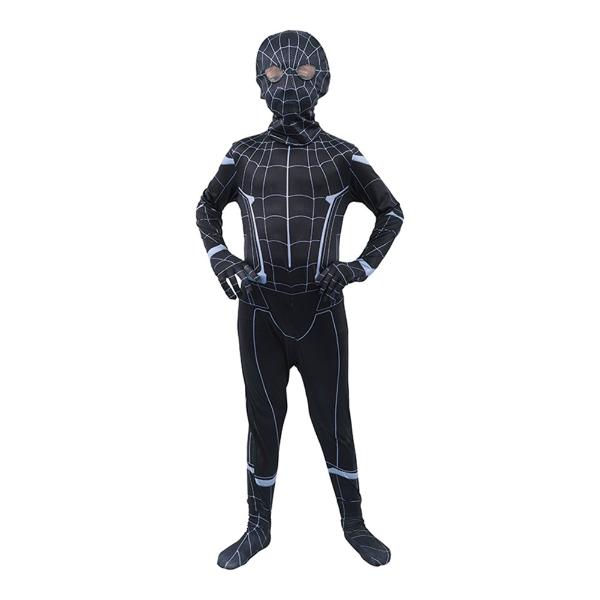 Dark Spiderman Boys Costume - 7 - 8 Years