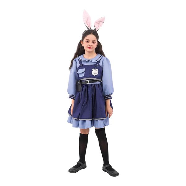 Judy Hopps Girls Costume - 7 - 8 Years