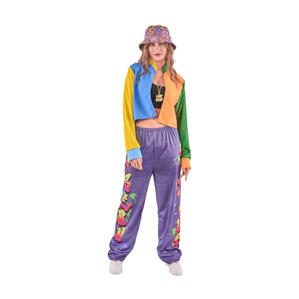 Adults 90s Hip Hop Costume - Small