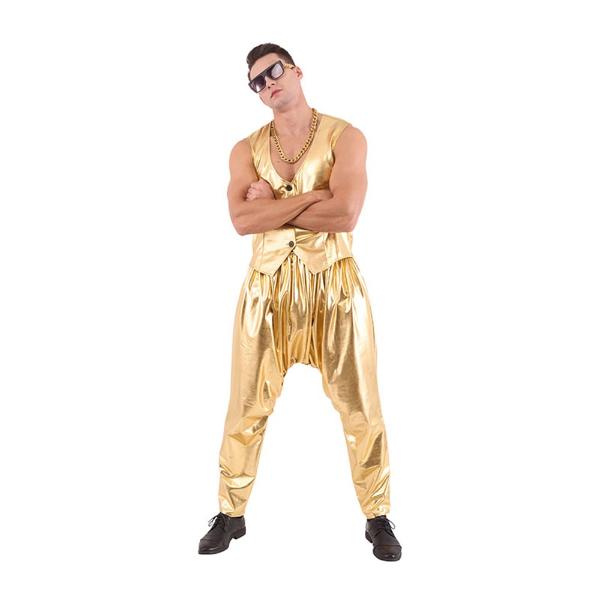 90s Mc Rapper Men Costume - Medium