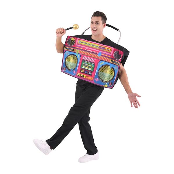 Ghetto Blaster Men Costume - One Size