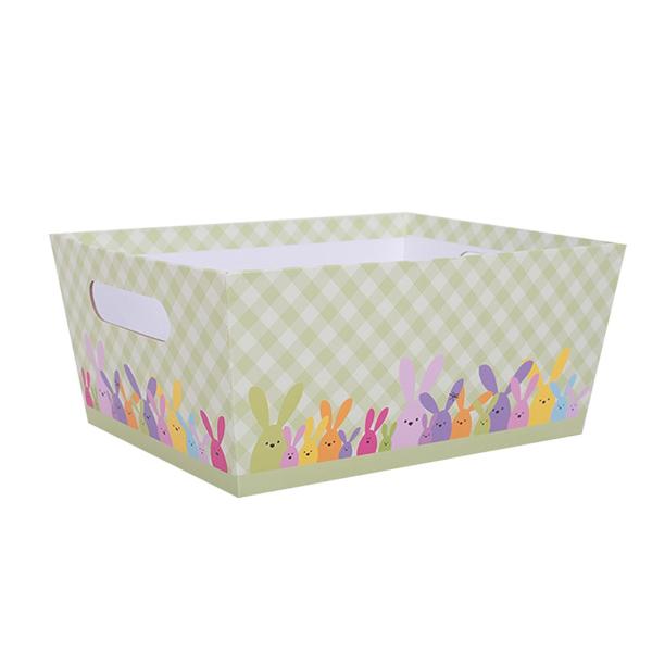 Medium Easter Paper Basket - 27.5cm x 21.5cm x 12cm