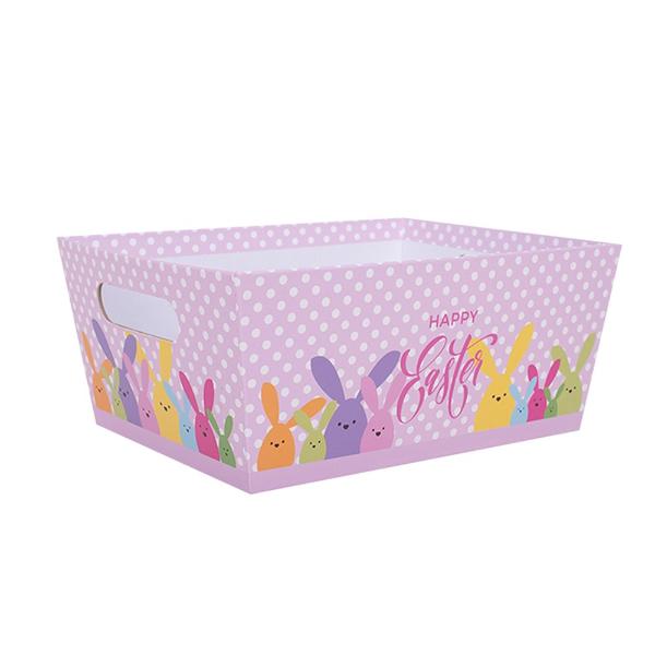 Medium Easter Paper Basket - 27.5cm x 21.5cm x 12cm