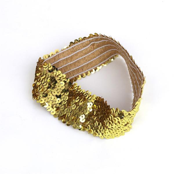 Gold Sequin Headband