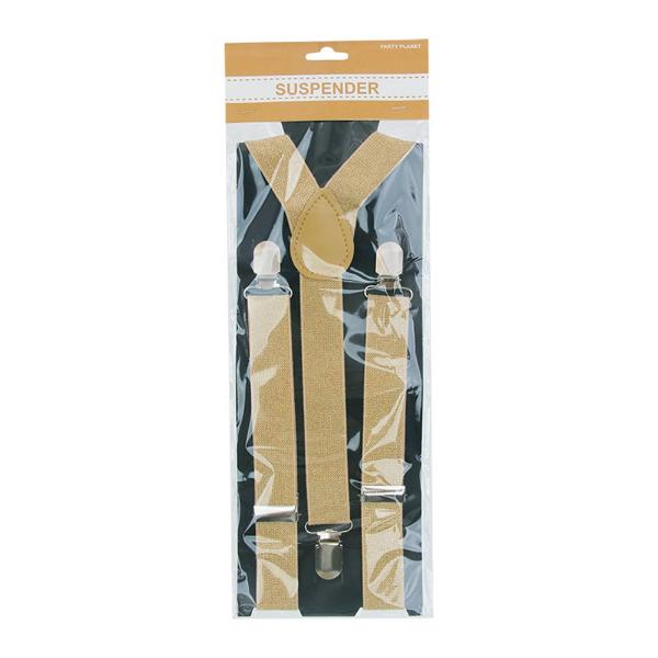 Metallic Gold Suspender