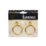 Load image into Gallery viewer, Gold Hoop Earrings
