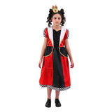 Load image into Gallery viewer, Girls Queen Of Hearts Costume Set - XL
