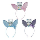 Load image into Gallery viewer, 3A BUNNY EAR HEADBAND LAVENDER, BLUE, PINK
