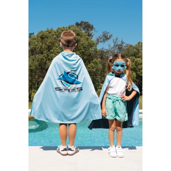 Cronulla Sharks Mini Mascot Mask