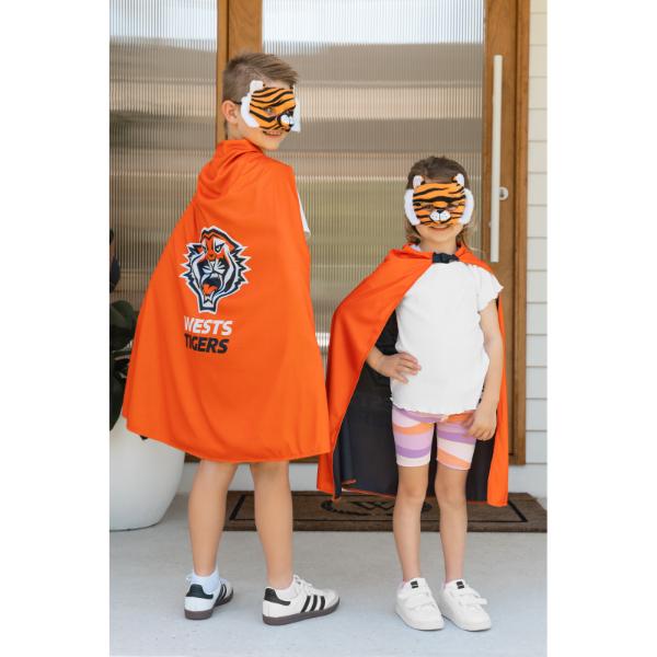 Wests Tigers Mini Mascot Mask