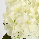 Load image into Gallery viewer, White Hydrangea Bunch With 5 Heads
