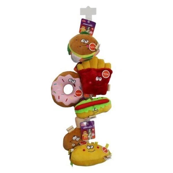 Assorted Fast Food Plush Pet Toy