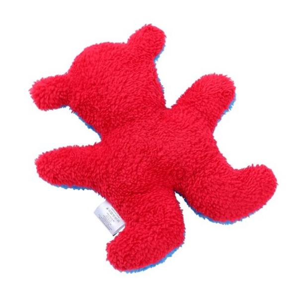 Plush Clip Strip Teddy Bear Dog Toy - 20cm x 12cm