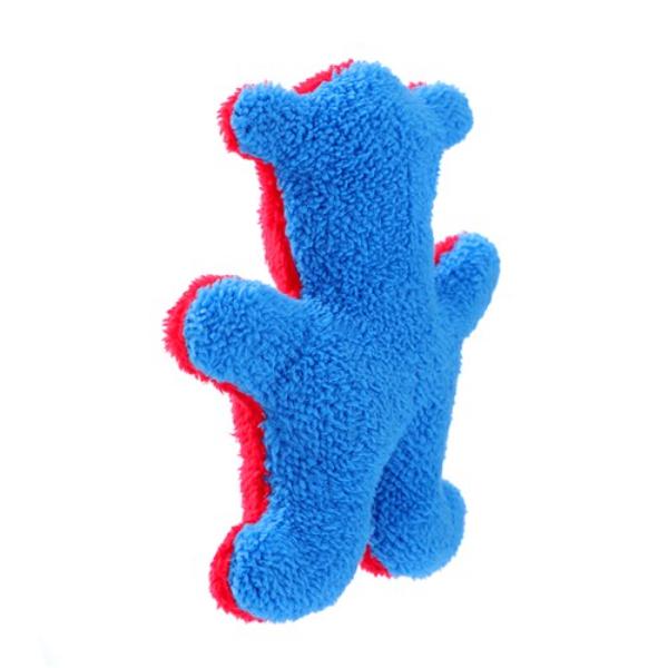 Plush Clip Strip Teddy Bear Dog Toy - 20cm x 12cm