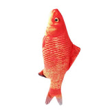 Load image into Gallery viewer, Paws &amp; Claws Orange Real Fish Printed Catnip Toy - 20cm
