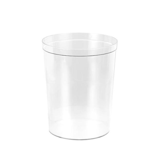 Crystal Waste Bin - 21.5cm x 21.5cm x 27cm