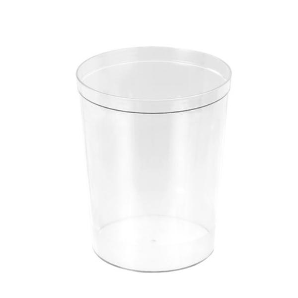 Crystal Waste Bin - 21.5cm x 21.5cm x 27cm