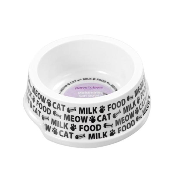Printed Melamine Cat Bowl - 14.5cm x 5.5cm