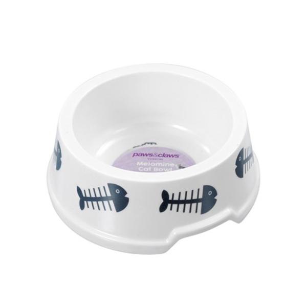Printed Melamine Cat Bowl - 14.5cm x 5.5cm
