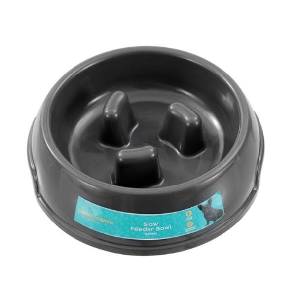 Slow Feeder 800ml Dog Bowl - 18.5cm x 14cm x 5cm