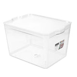 Load image into Gallery viewer, Large Boxsweden Crystal Reno Storage Box With Clear Lid - 37.5cm x 23cm
