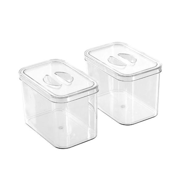 4 Pack Crystal Storage Container Set