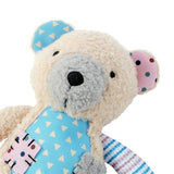 Load image into Gallery viewer, Patchy Pals Plush Bear Pet Toy With Rope - 36cm x 15cm x 7cm
