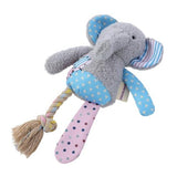 Load image into Gallery viewer, Patchy Pals Plush Elephant Pet Toy - 36cm x 20cm x 8cm
