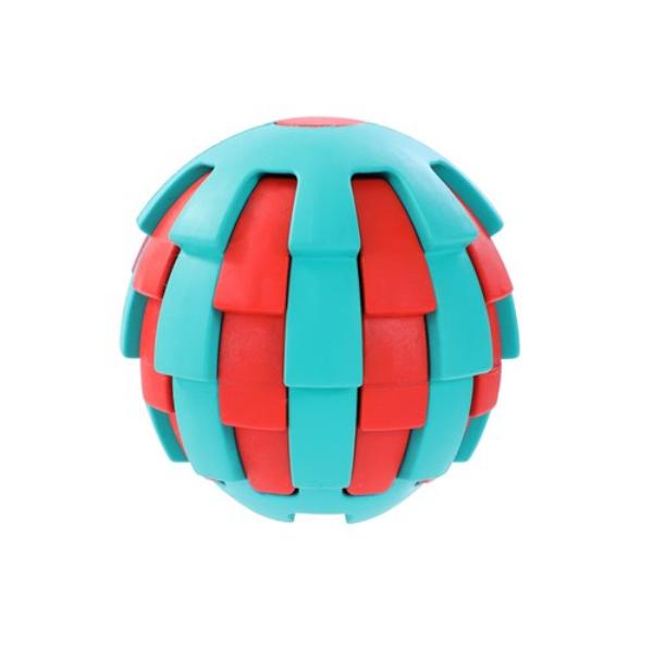 Delta Chews Rubber Enrichment Ball - 6.7cm x 6.5cm x 6.5cm