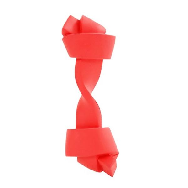 Denta Chews Flat Twist Bone Toy - 13.7cm x 4.6cm x 3.6cm