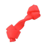 Load image into Gallery viewer, Denta Chews Flat Twist Bone Toy - 13.7cm x 4.6cm x 3.6cm

