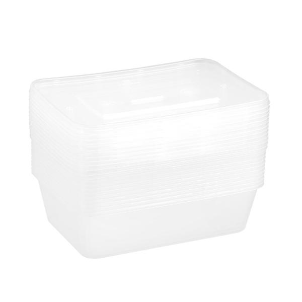 Lemon & Lime Reusable Rectangular Food Container - 650ml