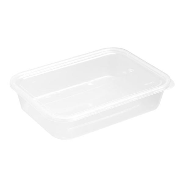 8 Pack Rectangle Reusable Food Container - 950ml