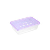 Load image into Gallery viewer, 20 Pack Lemon &amp; Lime Reusable Rectangular Food Container With Coloured Lids - 750ml

