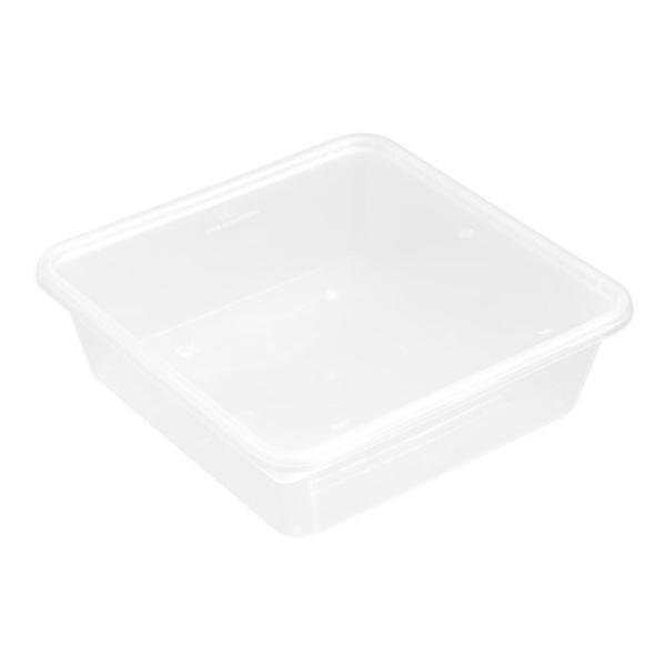 8 Pack Square Reusable Food Container - 950ml