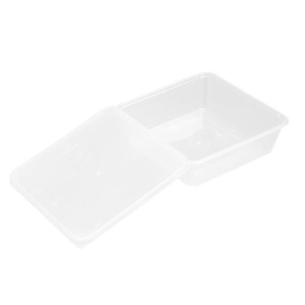 8 Pack Square Reusable Food Container - 950ml