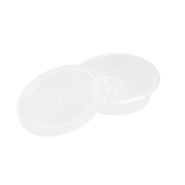 25 Pack Round Reusable Sauce Container - 50ml