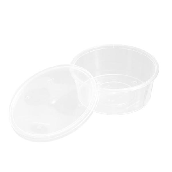 12 Pack Round Reusable Food Container - 300ml