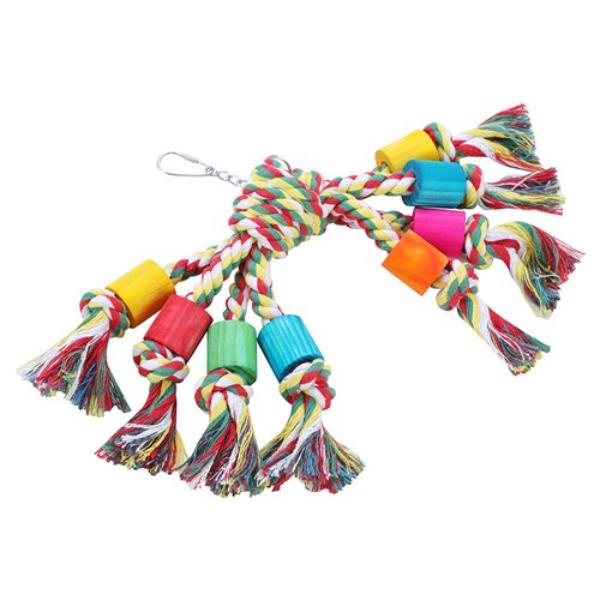 Dangler Ropes Parrot Rope Dangler Toy - 22cm x 8cm | The Base Warehouse