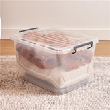 Load image into Gallery viewer, Transparent Roller Storage Tub - 32L
