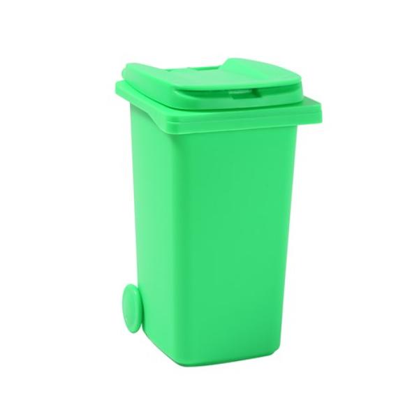 Mini 500ml Wheelie Bin - 9.5cm x 7.5cm x 14cm
