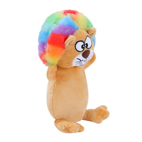 Funky Fur Friends Plush Lion - 25cm x 18cm x 14cm