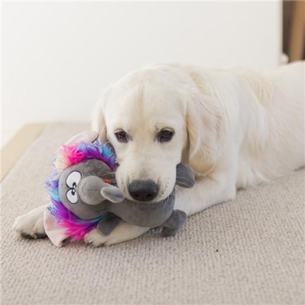 Funky Fur Friends Plush Elephant - 25cm x 18cm x 14cm