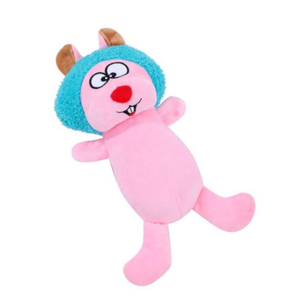Funky Fur Friends Plush Rabbit - 25cm x 18cm x 14cm