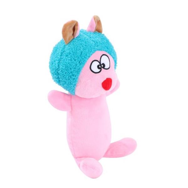 Funky Fur Friends Plush Rabbit - 25cm x 18cm x 14cm