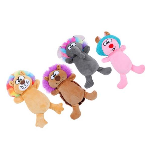 Funky Fur Friends Plush Rabbit - 25cm x 18cm x 14cm